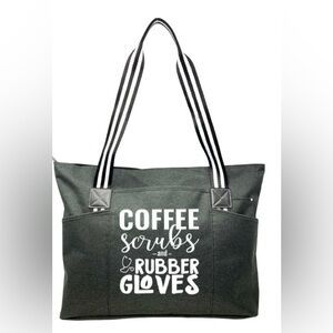 Cute Black Nursing Tote 🎉